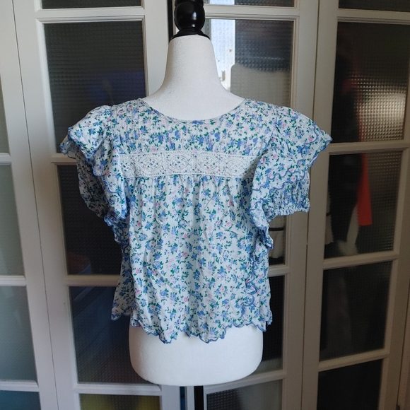 LoveShackFancy Floral Top - Picture 6 of 12